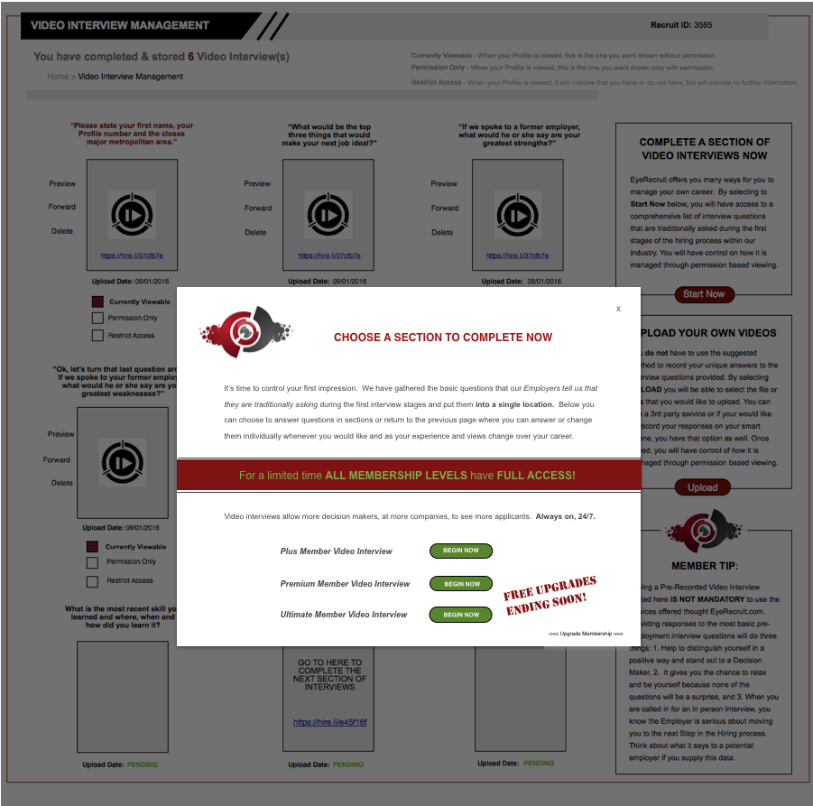Record Job Interview Responses